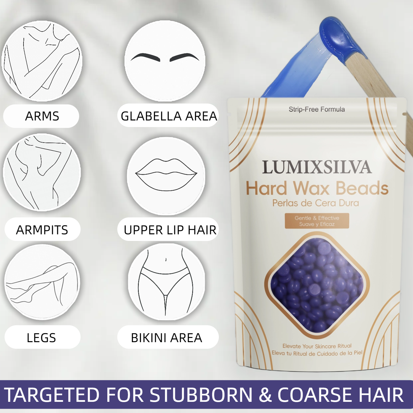Dreamfield Lavender Hard Wax Beads for a Relaxing Skin Ritual