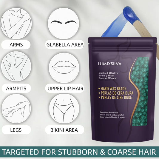 Skin Remedy Hard Wax Beads Trio (Honey, Chamomile, Tea Tree) – 300g (10.6 oz)