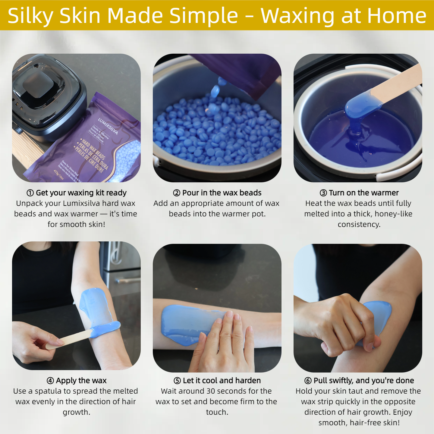 Sun Drizzle Honey Hard Wax Beads – Nourishing Glow Hair Removal Ritual