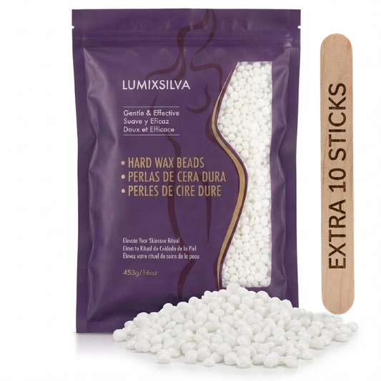Silk Breeze Coconut Hard Wax Beads – Smooth Hair Removal for Face & Body