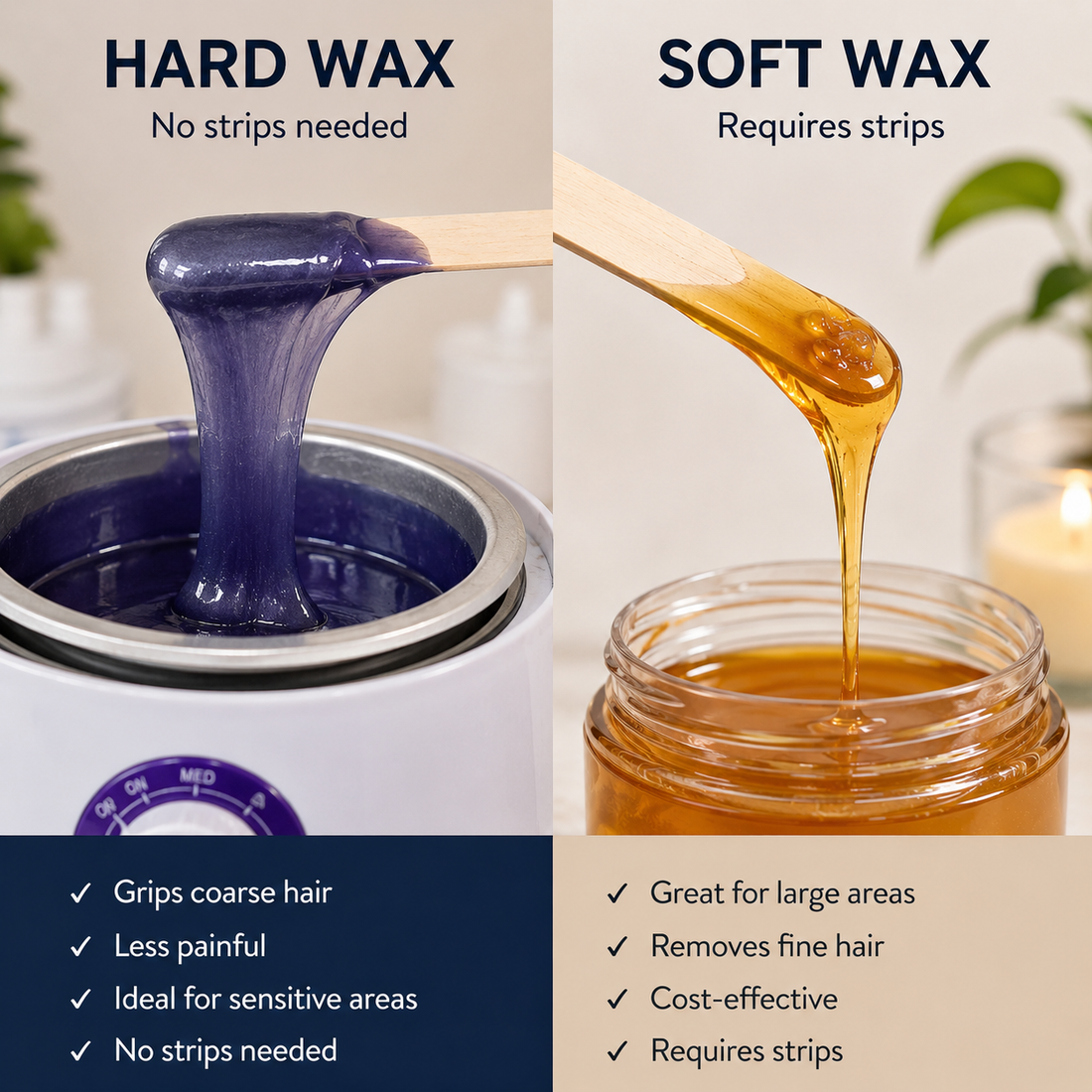 Hard Wax vs Soft Wax: Which Is Better for Sensitive Skin?