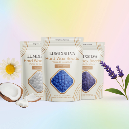 Calm Retreat Gentle Hard Wax Beads Trio - Coconut, Lavender, Chamomile - 10.6 oz (300g)