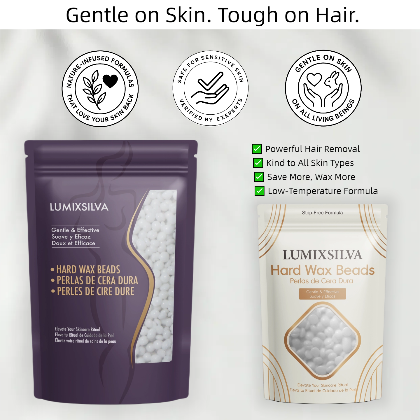 Silk Breeze Coconut Hard Wax Beads - Hard Wax for a Smooth Skin Ritual
