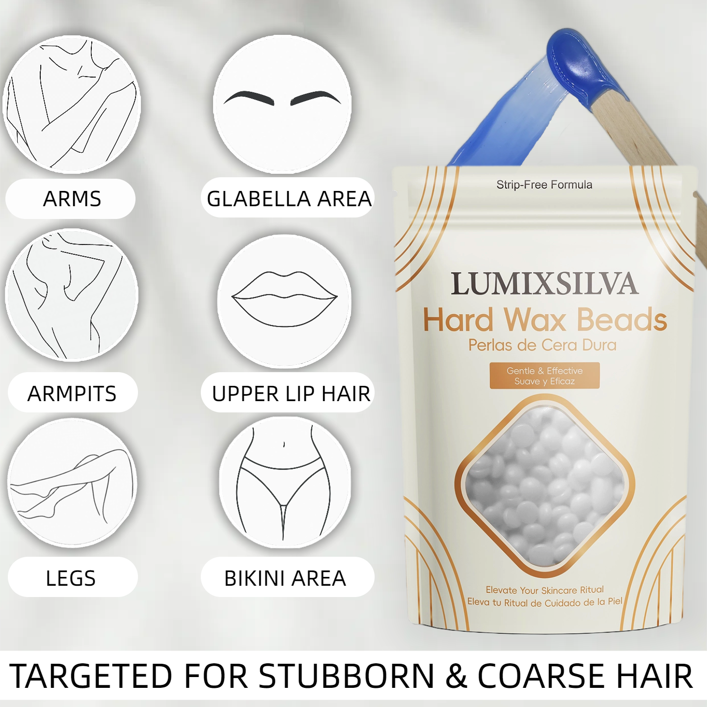 Silk Breeze Coconut Hard Wax Beads - Hard Wax for a Smooth Skin Ritual