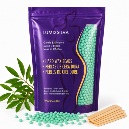 Tea Tree Hard Wax Beads for Brazilian & Bikini Waxing