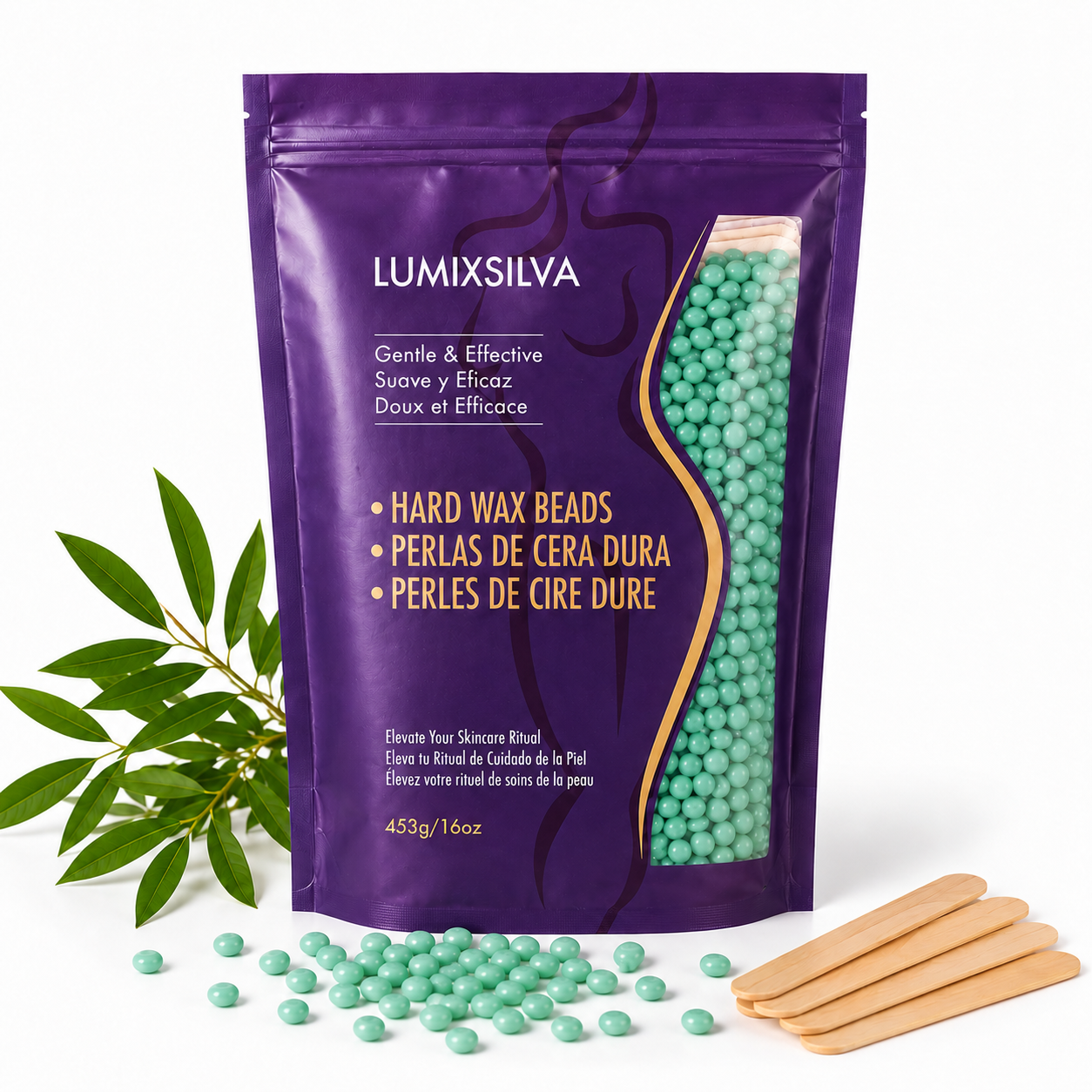 Tea Tree Hard Wax Beads for Brazilian & Bikini Waxing