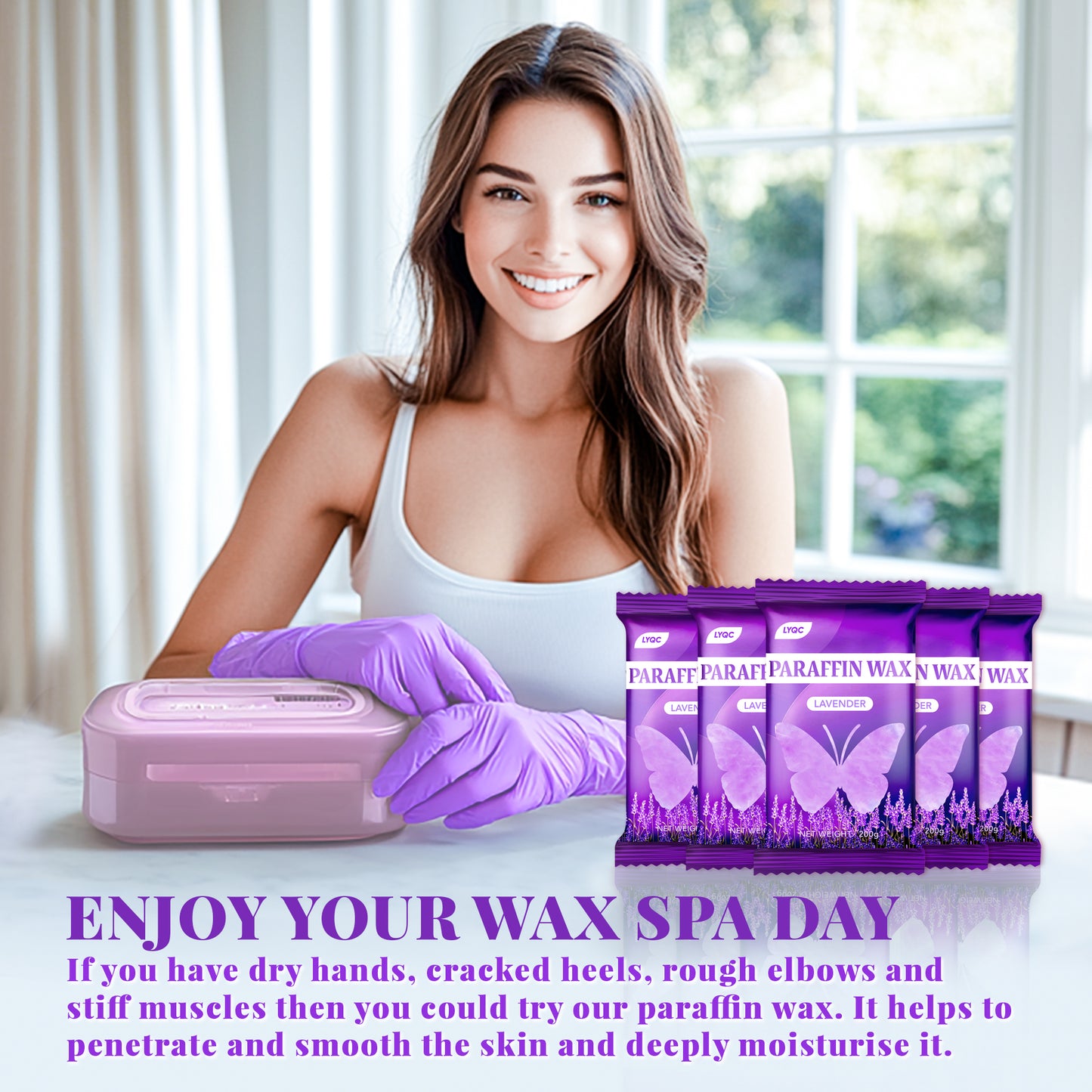 Lavender Dreamfield Paraffin Wax Refill