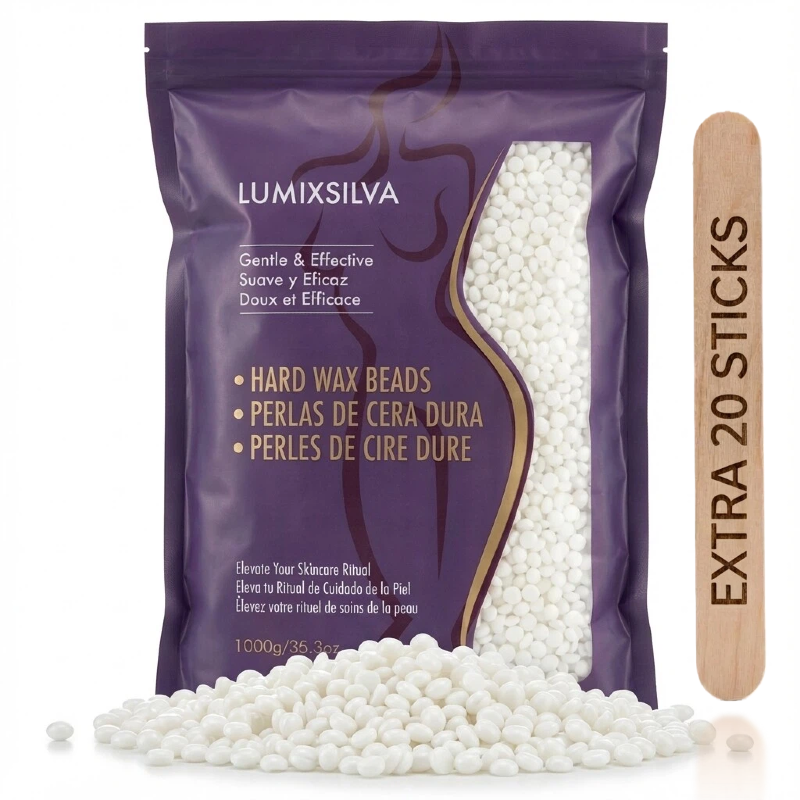 Coconut Hard Wax Beads for Bikini & Body Waxing