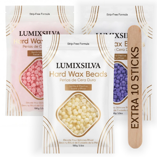 Bliss Bloom Wax Beads Trio for Beginners (Rose, Lavender, Honey) – 300g (10.6 oz)