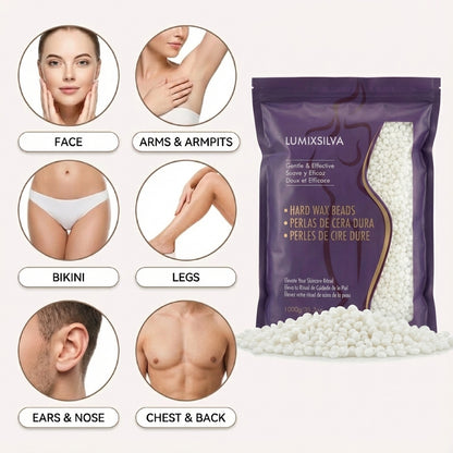 Coconut Hard Wax Beads for Bikini & Body Waxing