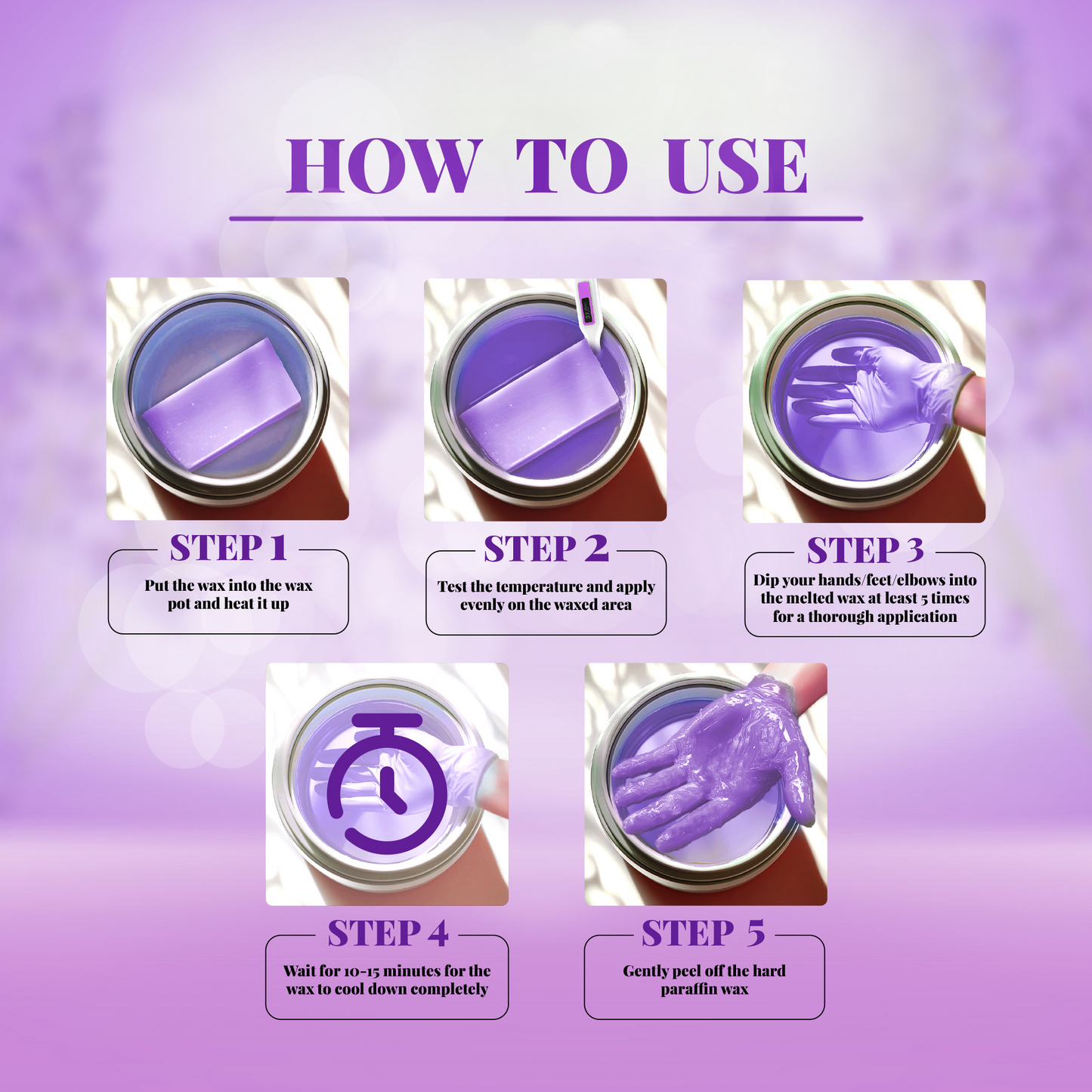 Lavender Dreamfield Paraffin Wax Refill