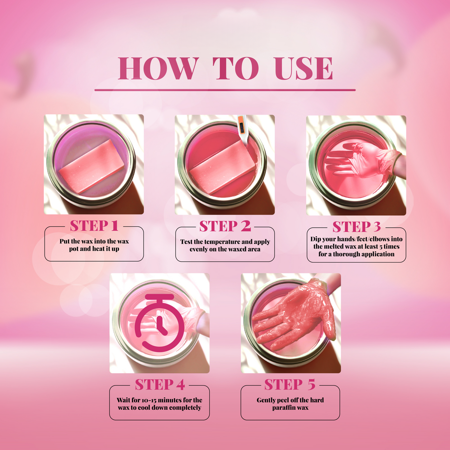 Peach Glow Paraffin Wax Refill