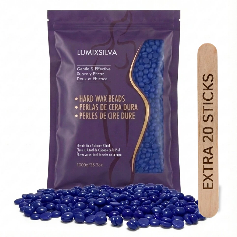 Dreamfield Lavender Hard Wax Beads – Relaxing Spa Hair Removal Ritual
