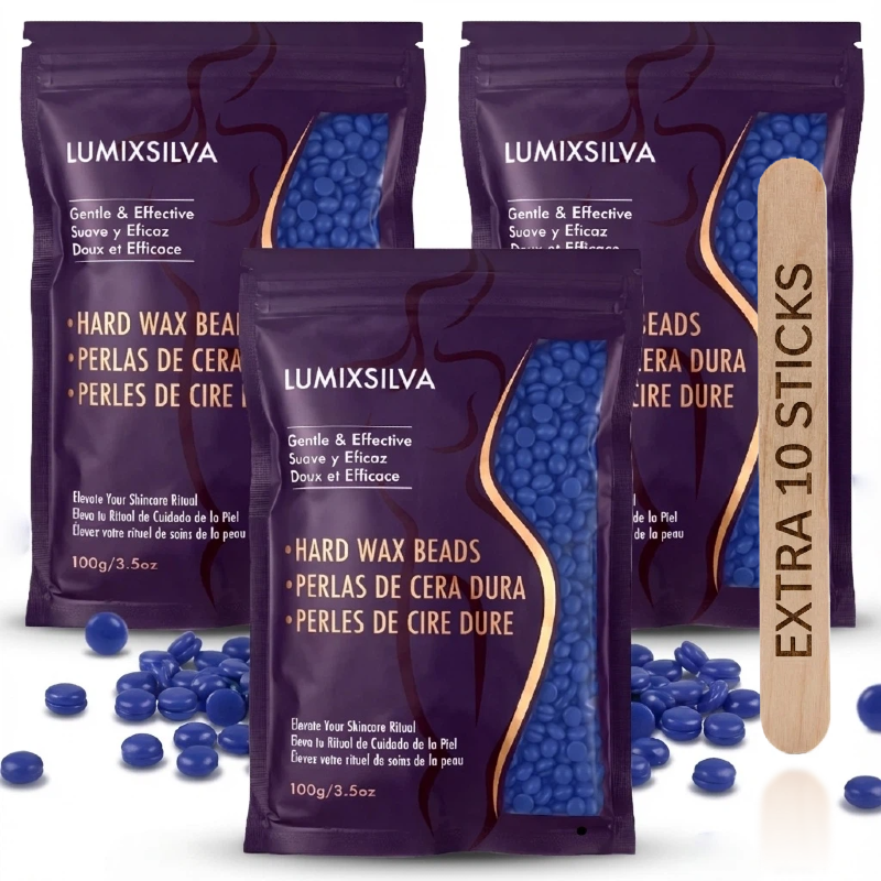 Dreamfield Lavender Hard Wax Beads – Relaxing Spa Hair Removal Ritual