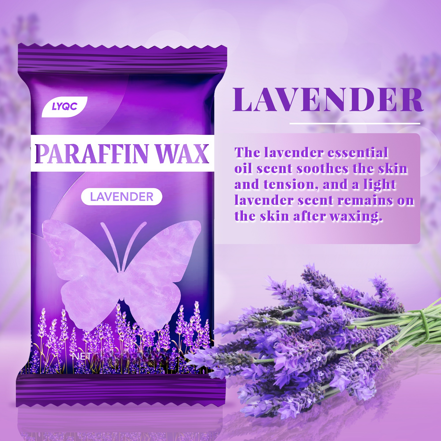 Lavender Dreamfield Paraffin Wax Refill